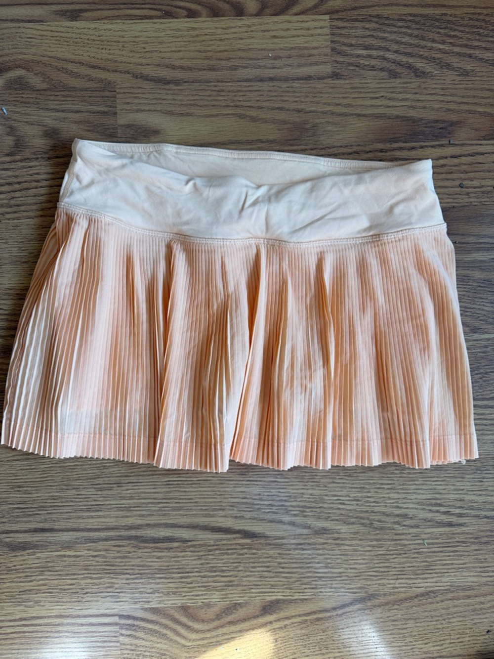 lululemon athletica Peach Pleated Athletic Skirt